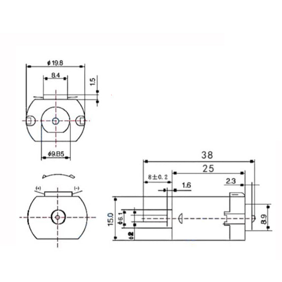 Miniature 130 DC Motor