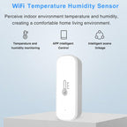 Temperature and Humidity Sensor with WiFi Cozylife APP