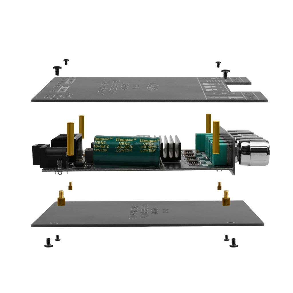 Bluetooth Audio Amplifier Board 2.1 Channel 2*50W+100W with Heat-dissipating Aluminum