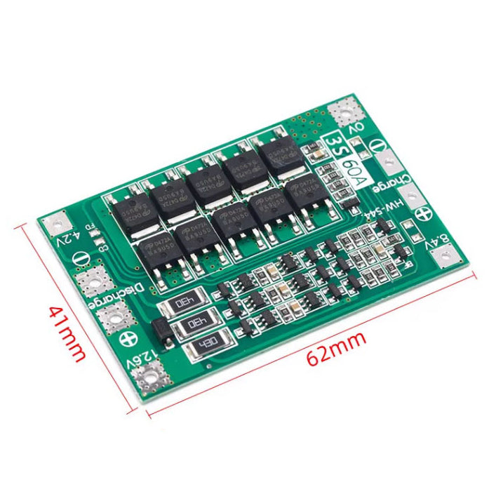 18650 BMS 3s 60A 12V