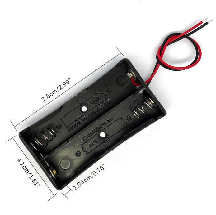 18650 Battery Box (2 battery)