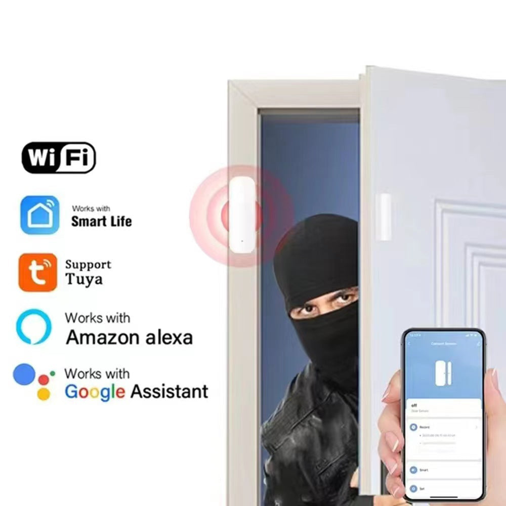 Smart WiFi Door Window Sensor Alarm