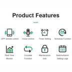 Smart Life and Alexa WIFI Remote Control Wireless Switch