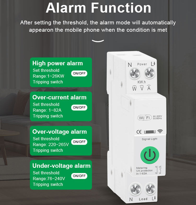 Smart Life and Alexa WIFI Remote Control Wireless Switch