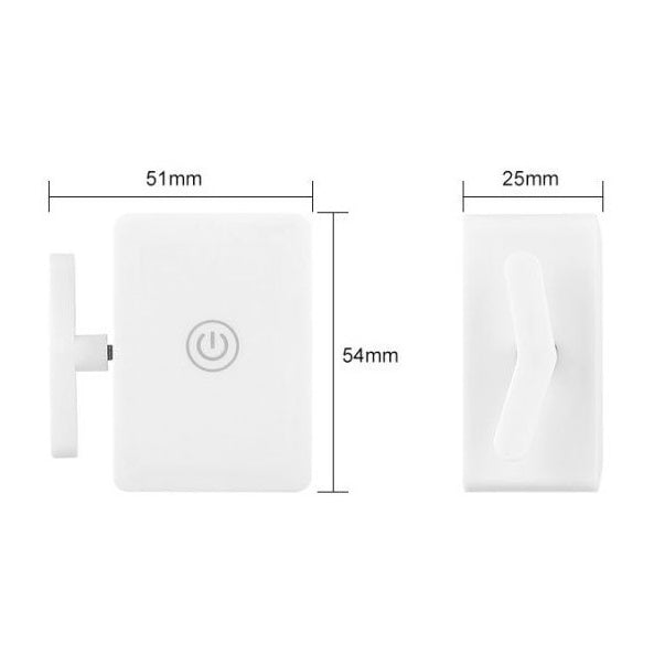 433MHz Round Remote Control Wireless Light Switch for Wall