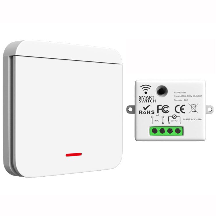 Wifi+433MHz Dual Control Via Phone and Wireless Switch Remote Control Wireless Light Switch Set