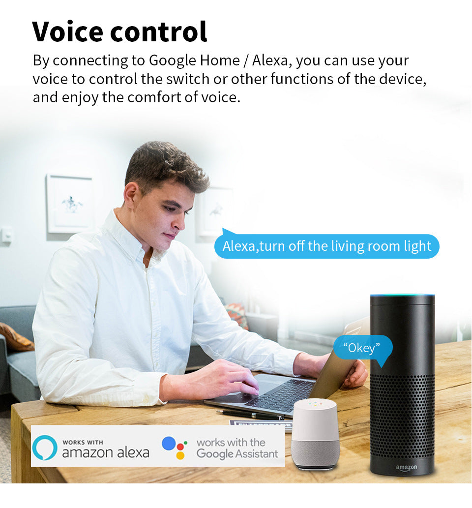 Cozylife and Alexa WIFI Remote Control Wireless Switch Lights With Switch