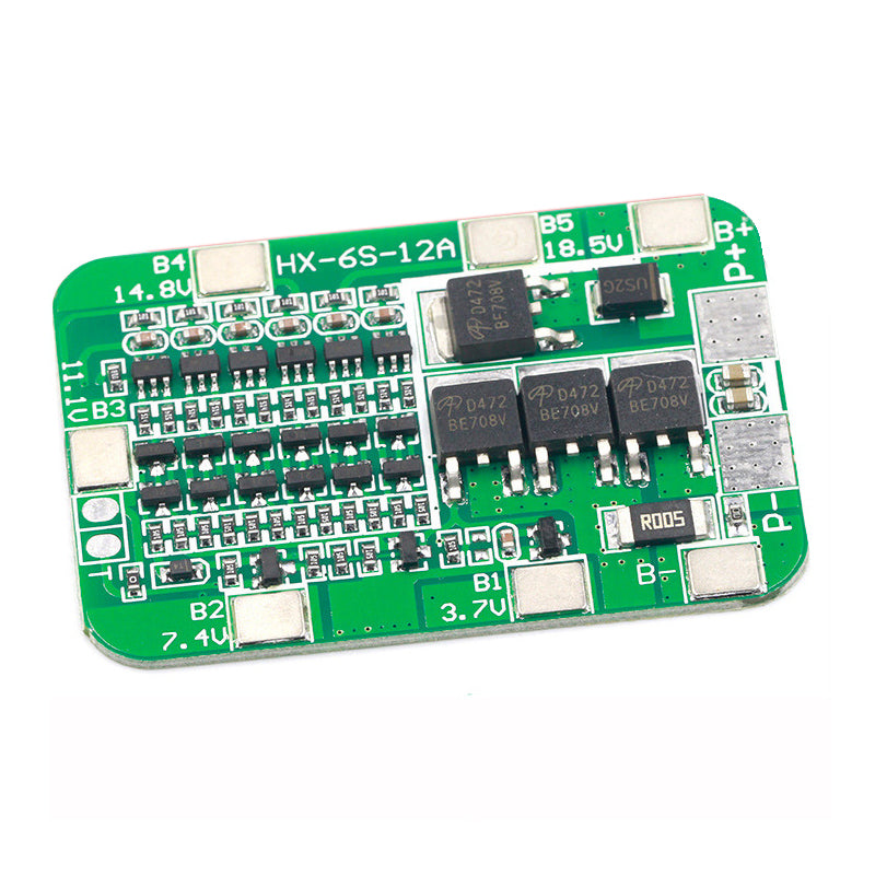 18650 BMS 6s 15A 22V