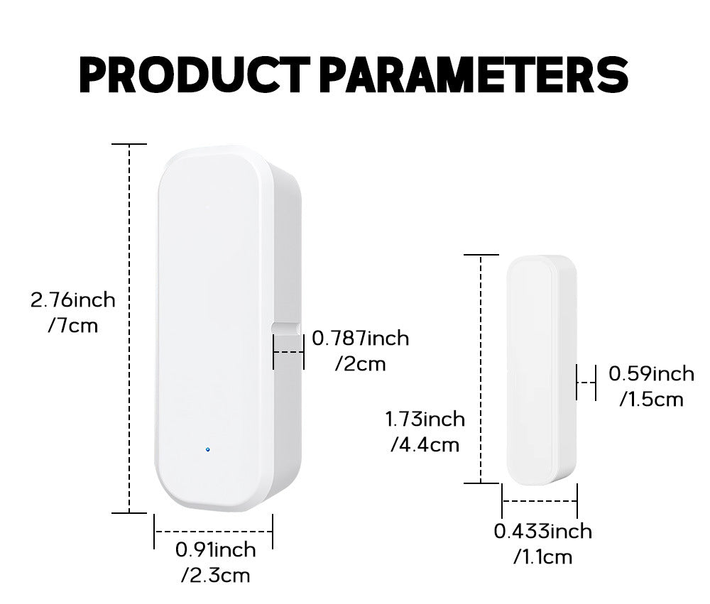 Smart WiFi Door Window Sensor Alarm