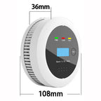 Electrochemical Battery Smoke Carbon Monoxide Detector Alarm
