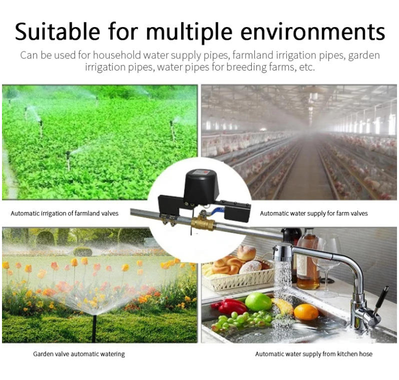 WiFi Remote Water Valve Natural Gas Valve
