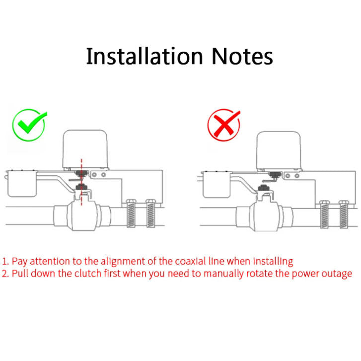 WiFi Remote Water Valve Natural Gas Valve