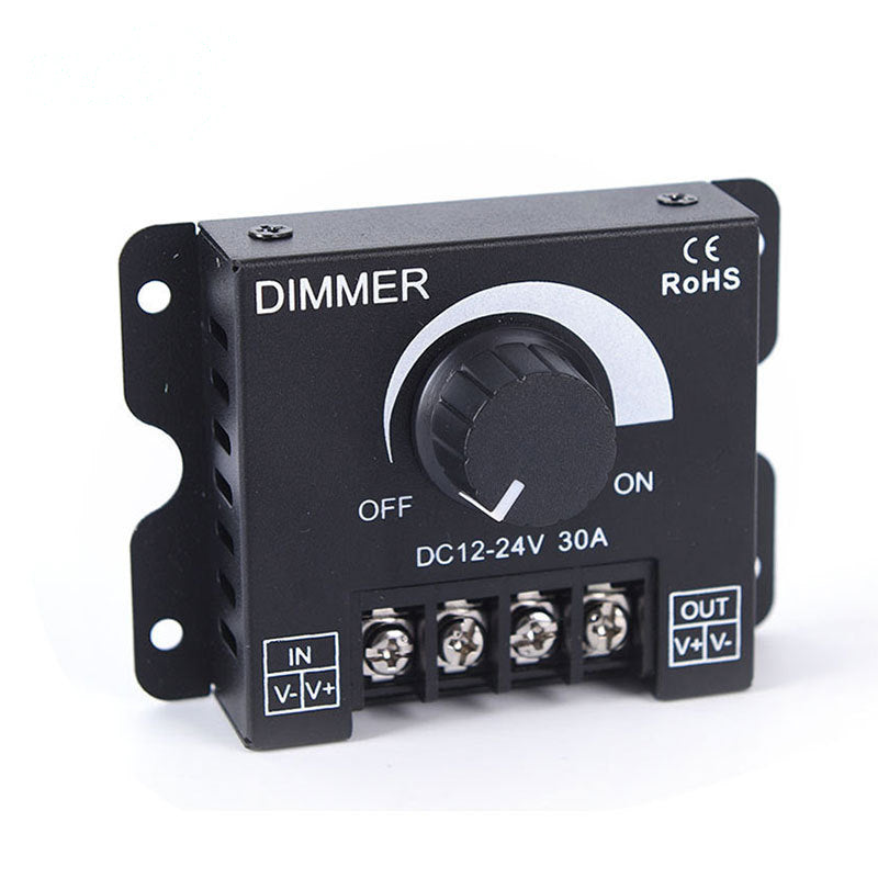 LED Strip Dimmer 24V Max 30A Stepless Dimming