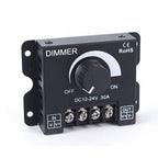 LED Strip Dimmer 24V Max 30A Stepless Dimming