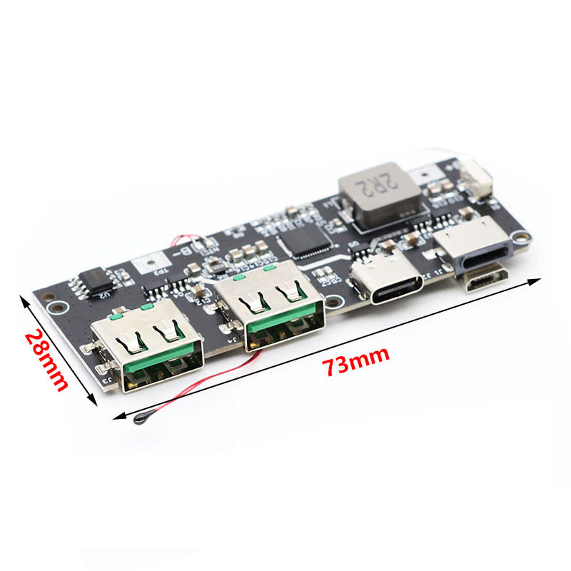 Power Bank Module Fast Charging QC4+PD3.0 22.5W