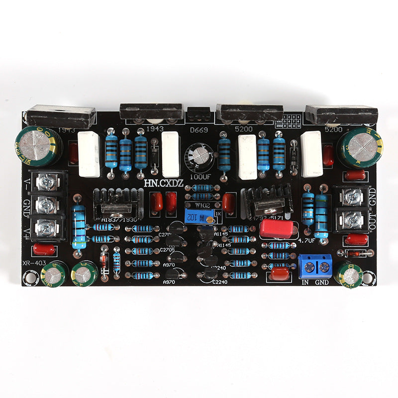 Audio Power Amplifier Board Mono 200W Toshiba 1943+5200